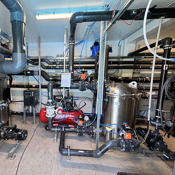 költséghatékonyan üzemeltethető INOX jetwash perlit szűrő